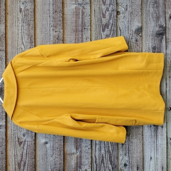 Topshop Golden One button Coat 12 NWT Oversized - Picture 5 of 5